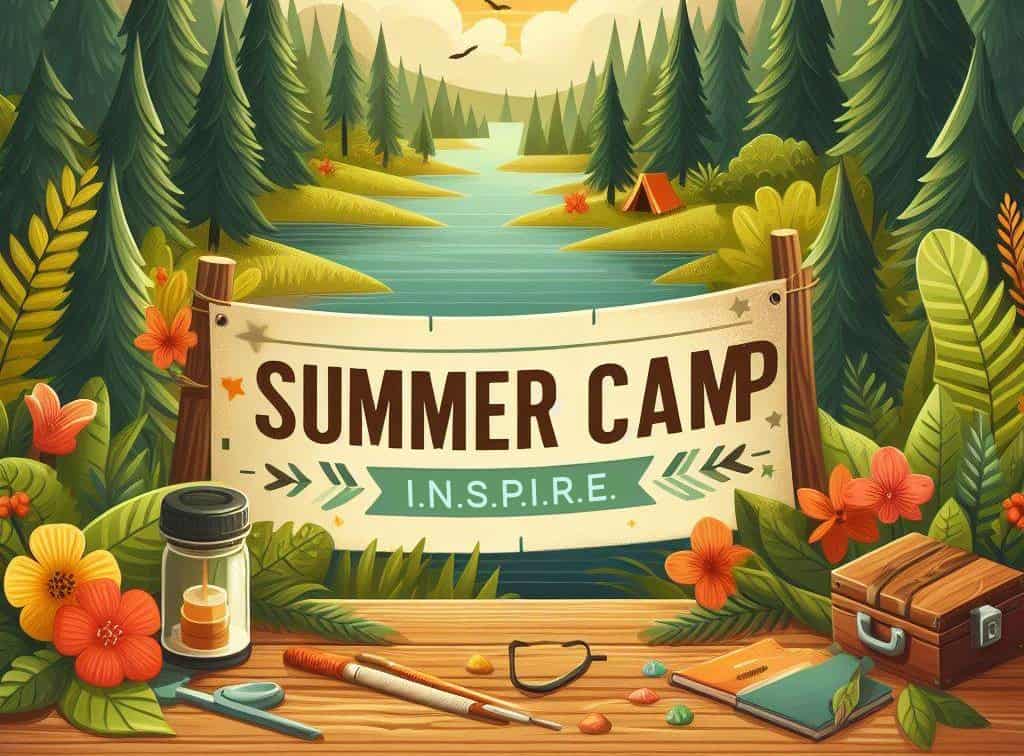 Summer camp workshop for kids and ladies