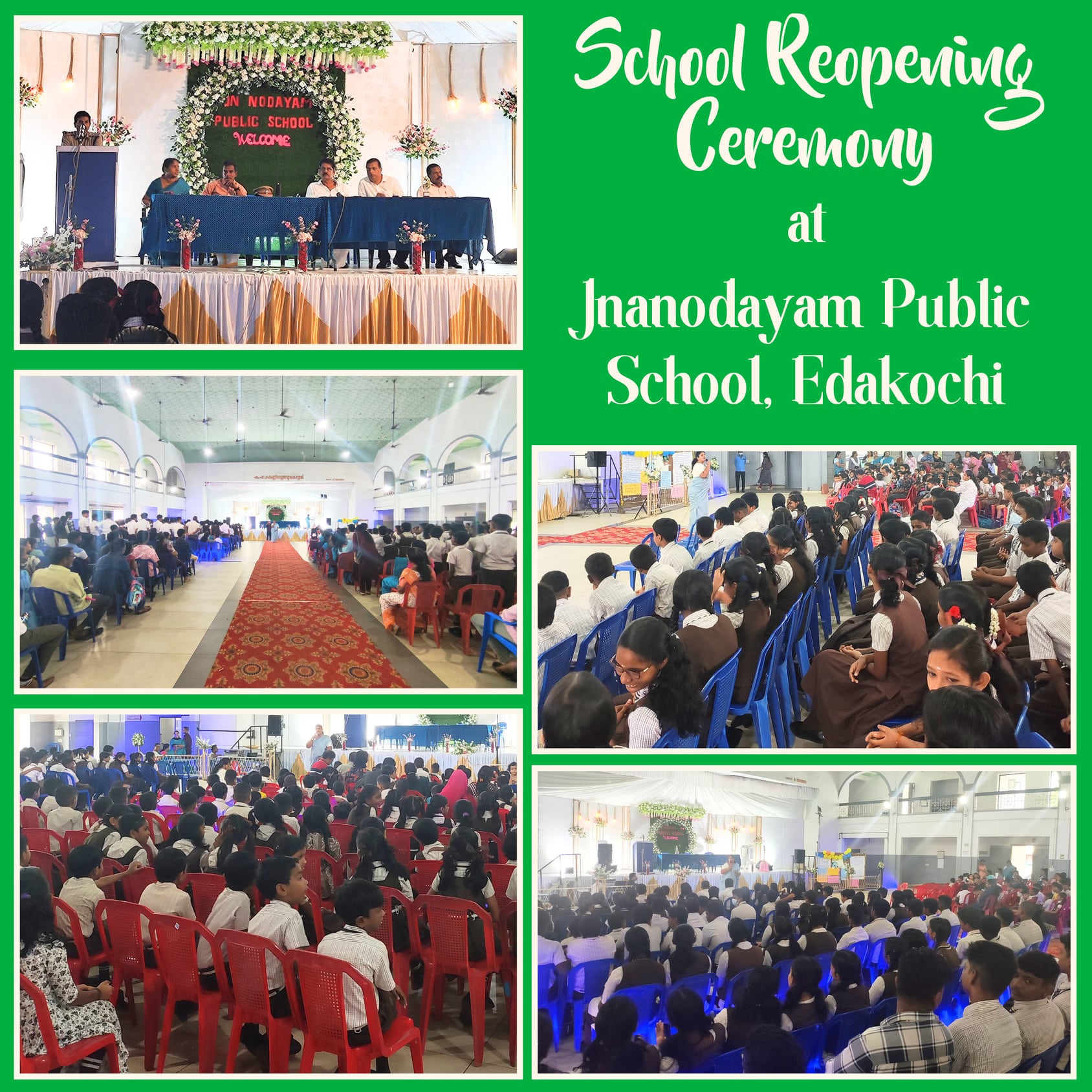 School reopening motivation session