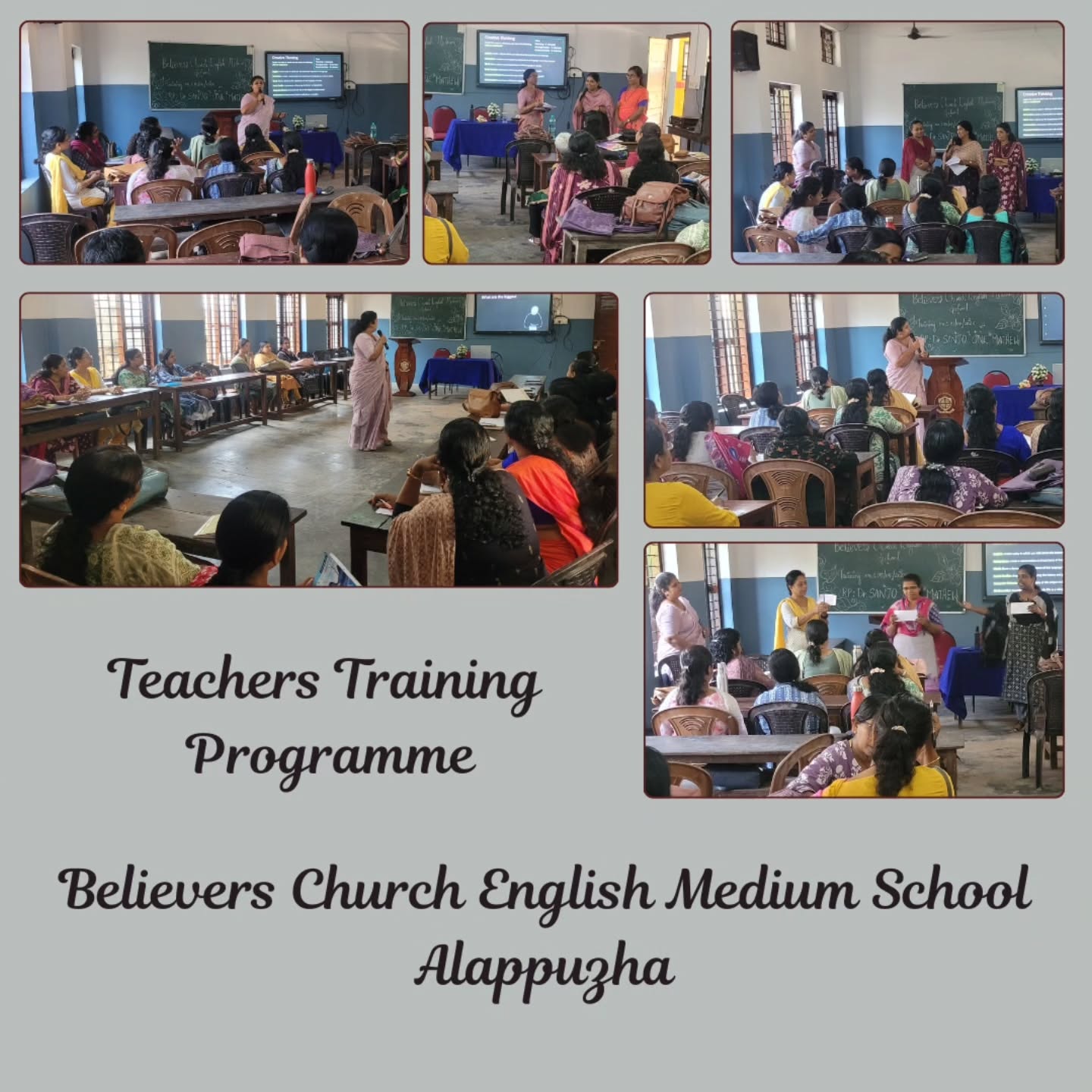 Teacher development workshop
