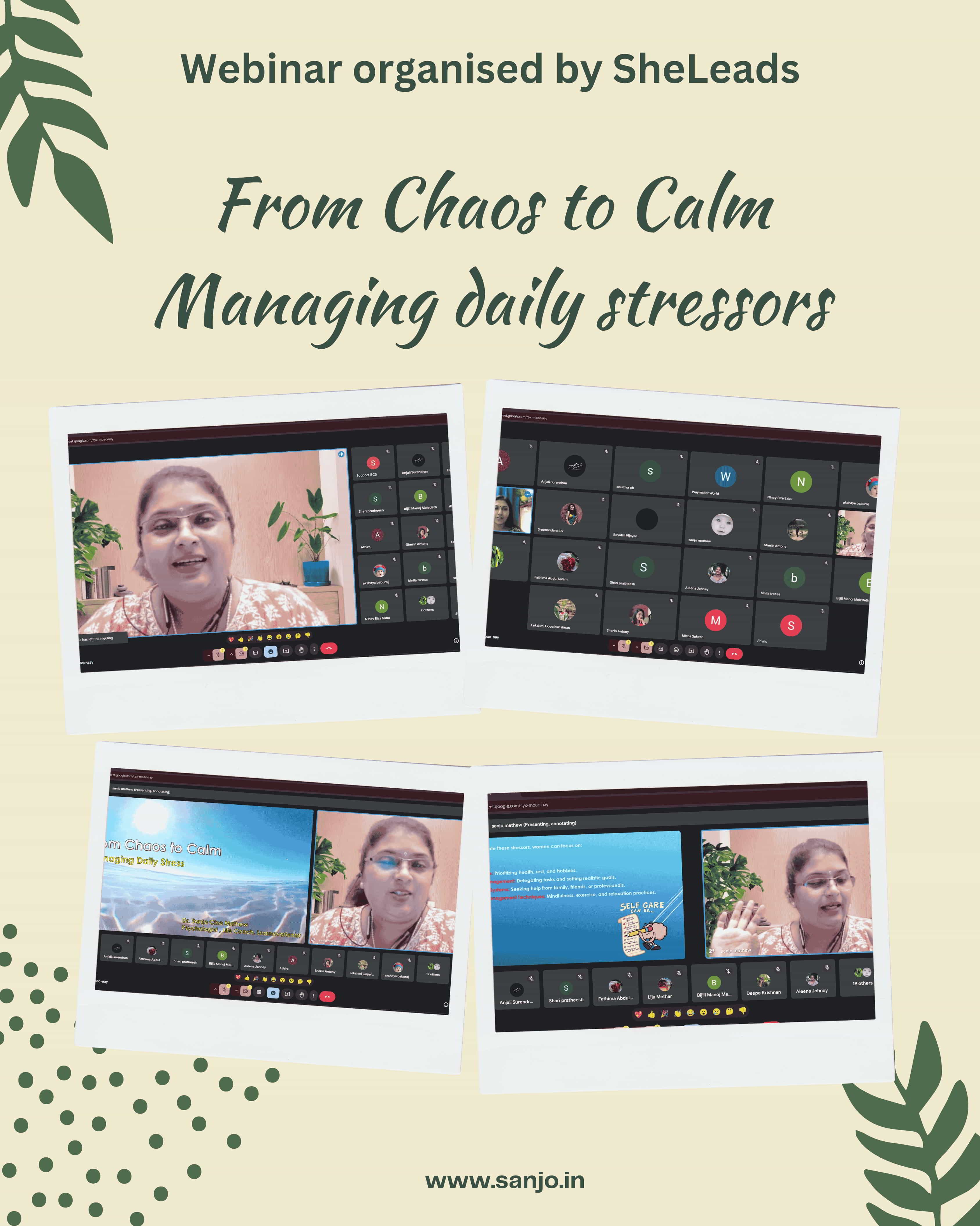 From Chaos to Calm