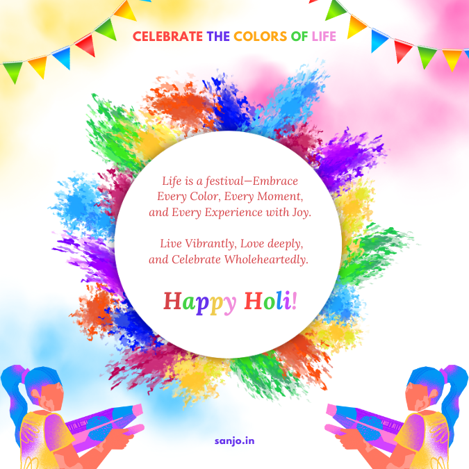 Holi : The festival of colors
